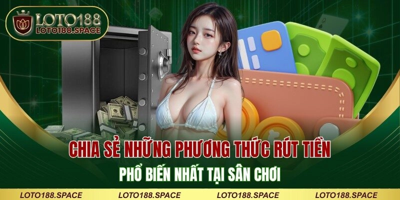 Chia sẻ những phương thức rút tiền phổ biến nhất tại sân chơi