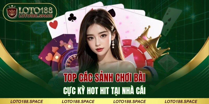 Top các sảnh chơi bài cực kỳ hot hit tại nhà cái
