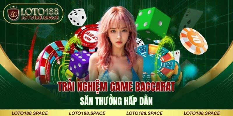 Trải nghiệm game Baccarat săn thưởng hấp dẫn